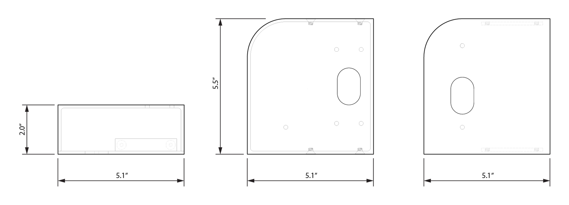 R Reader Mount – Left (LRMLM-FBX)– FABboxx, Inc.